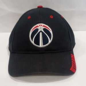 Washington Wizards Black and Red Cap, With Logo.